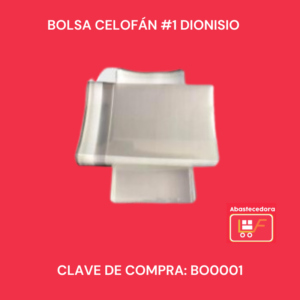 Bolsa Celofán #1 Dionisio