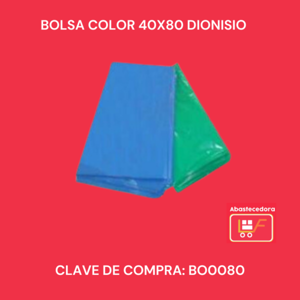 Bolsas color 40x80 Dionisio