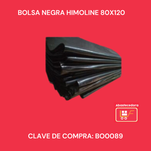 Bolsa Negra Himoline 80x120