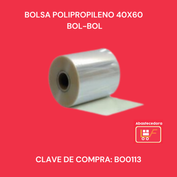 Bolsa Polipropileno 40x60 Bol-Bol