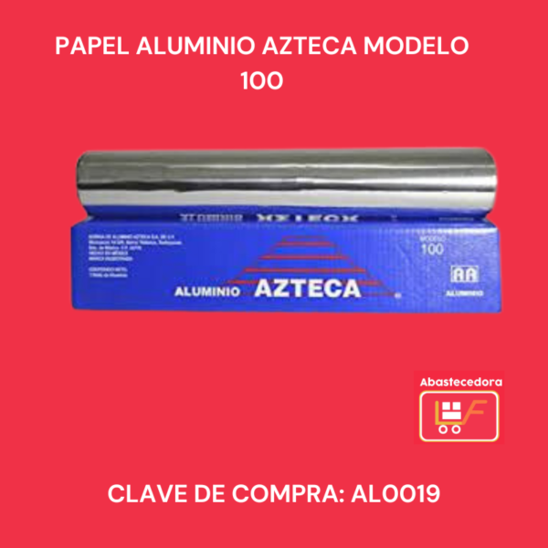 Papel Aluminio Azteca Modelo 100