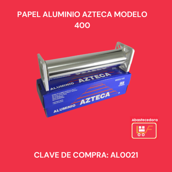 Papel Aluminio Azteca Modelo 400