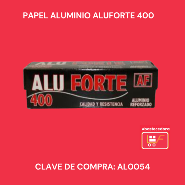 Papel Aluminio AluForte 400