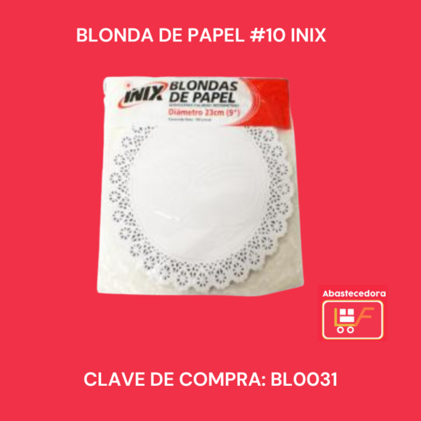 Blonda de Papel #10 INIX