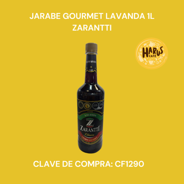 Jarabe Gourmet Lavanda 1L Zarantti