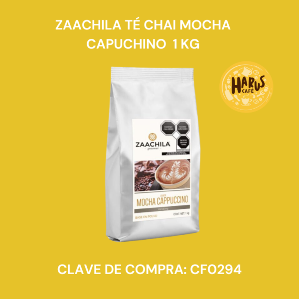 Zaachila Té Chai Mocha Capuchino 1 kg
