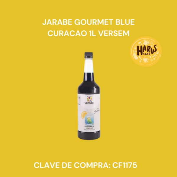 Jarabe Gourmet Blue Curacao 1L Versem
