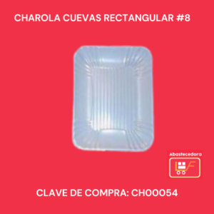 Charola Cuevas Rectangular #8