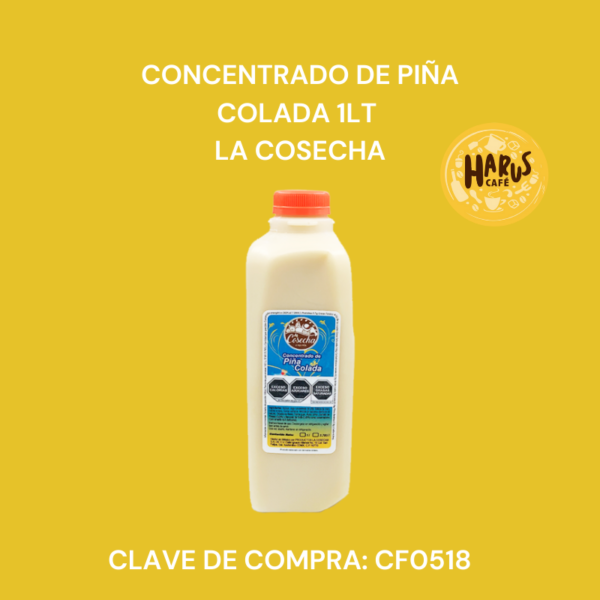 Concentrado de Piña Colada 1L La Cosecha