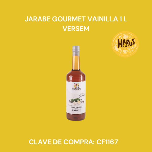 Jarabe Gourmet Vainilla 1L Versem