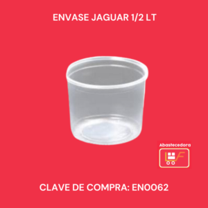 Envase Jaguar 1/2 Lt