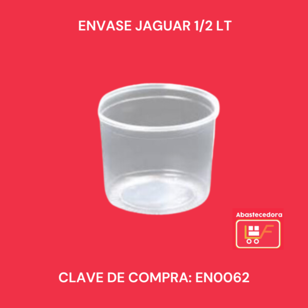 Envase Jaguar 1/2 Lt