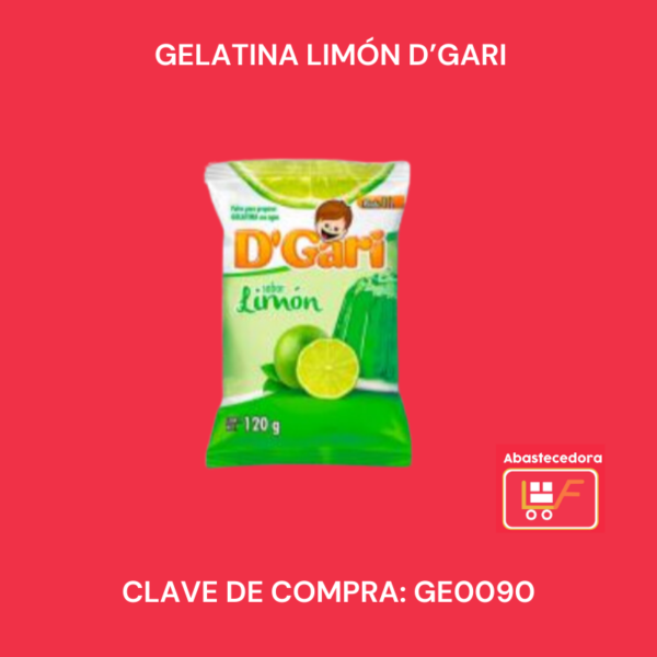 Gelatina Limón D'Gari