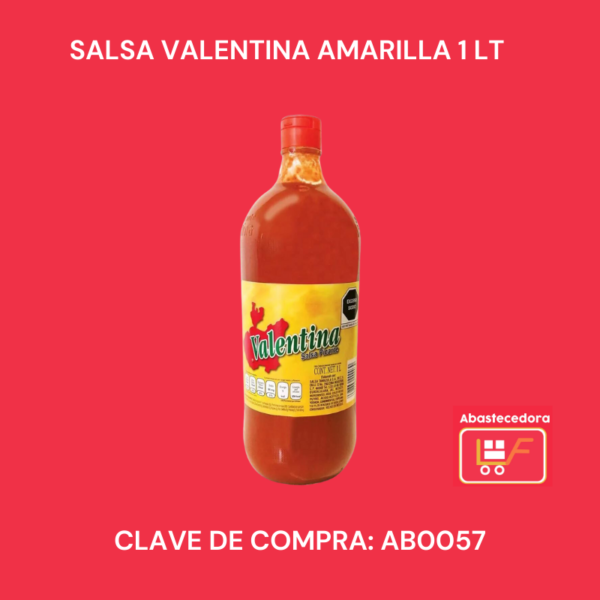Salsa Valentina Amarilla 1Lt