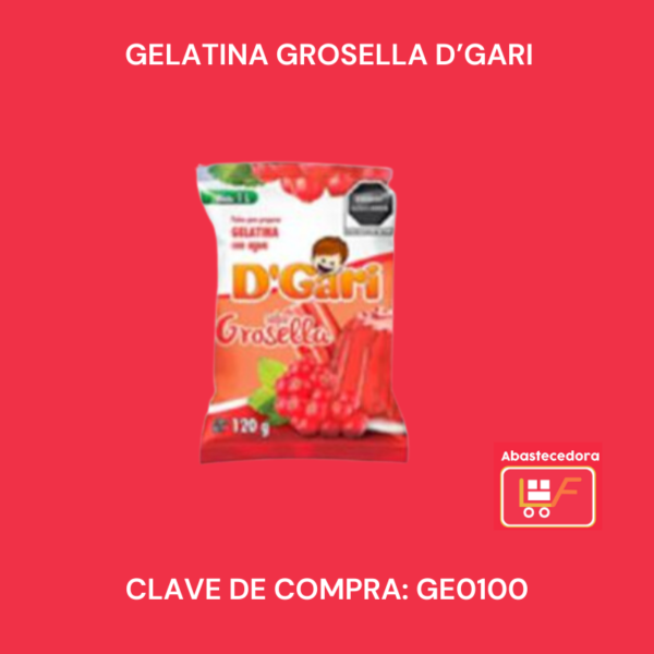Gelatina Grosella D'Gari