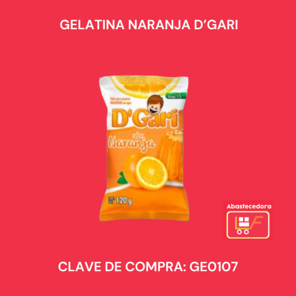 Gelatina Naranaja D'Gari