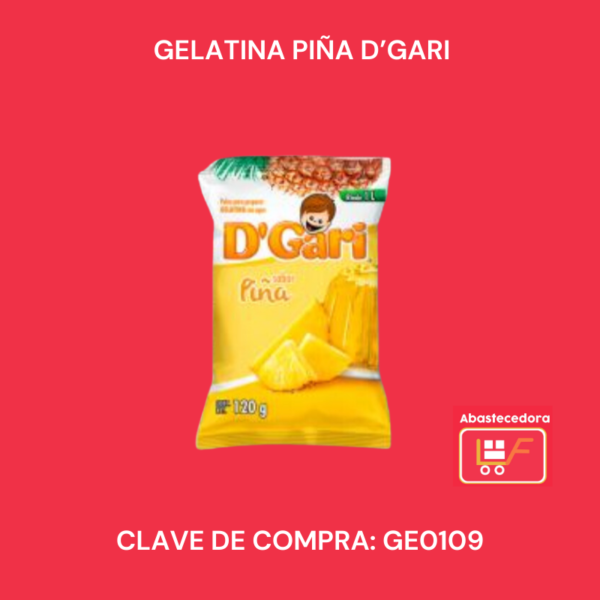 Gelatina Piña D'Gari