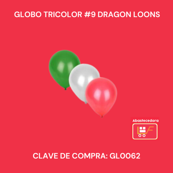 Globo Tricolor #9 Dragon Loons