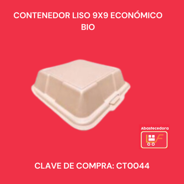 Contenedor Liso 9x9 Económico Bio