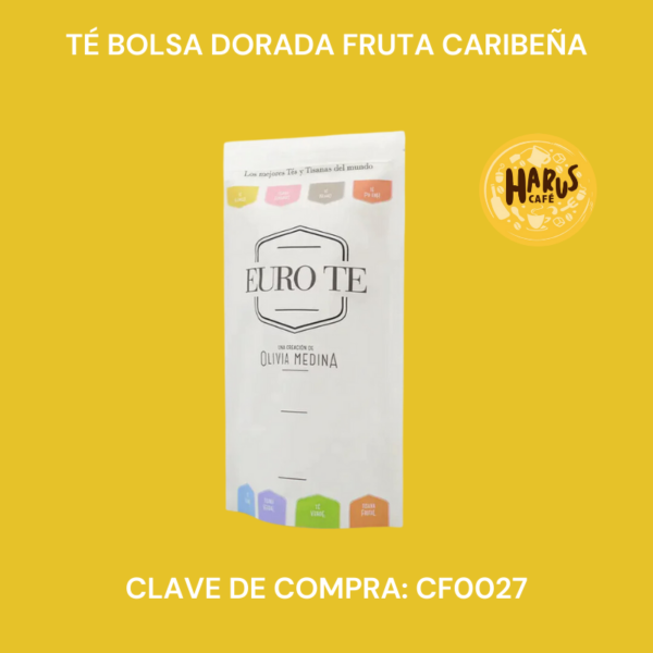 Té Bolsa Dorada Fruta Caribeña