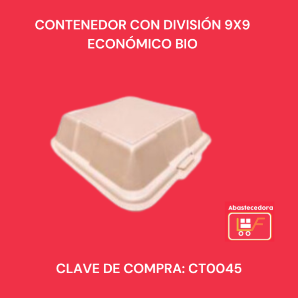Contenedor con División 9x9 Económico Bio