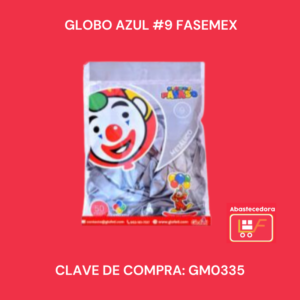 Globo Azul #9 Fasemex