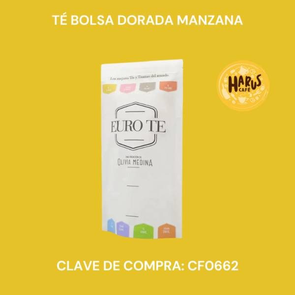 Té Bolsa Dorada Manzana