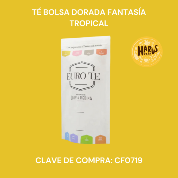 Té Bolsa Dorada Fantasía Tropical