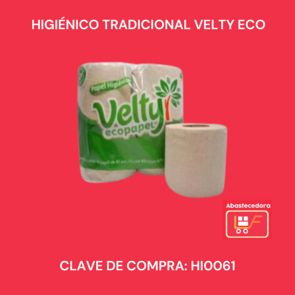 Higiénico Tradicional Velty Eco