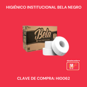 Higiénico Institucional Bela Negro