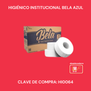Higiénico Institucional Bela Azul
