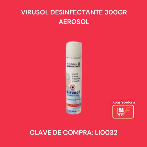 Virusol Desinfectante 300gr Aerosol