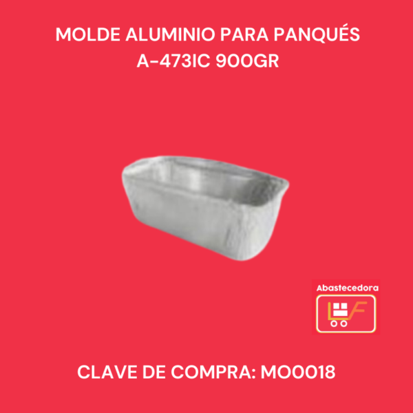Molde Aluminio para Panqués A-473IC 900gr