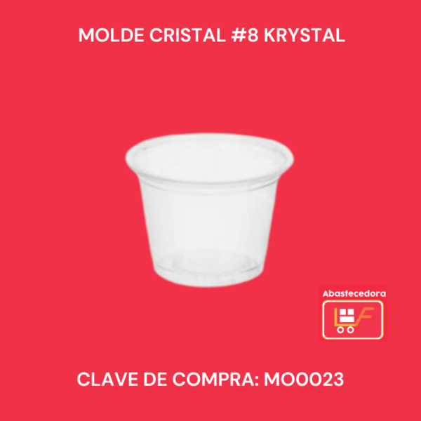Molde Cristal #8 Krystal