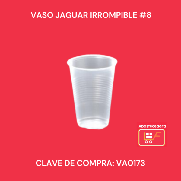 Vaso Jaguar Irrompible #8