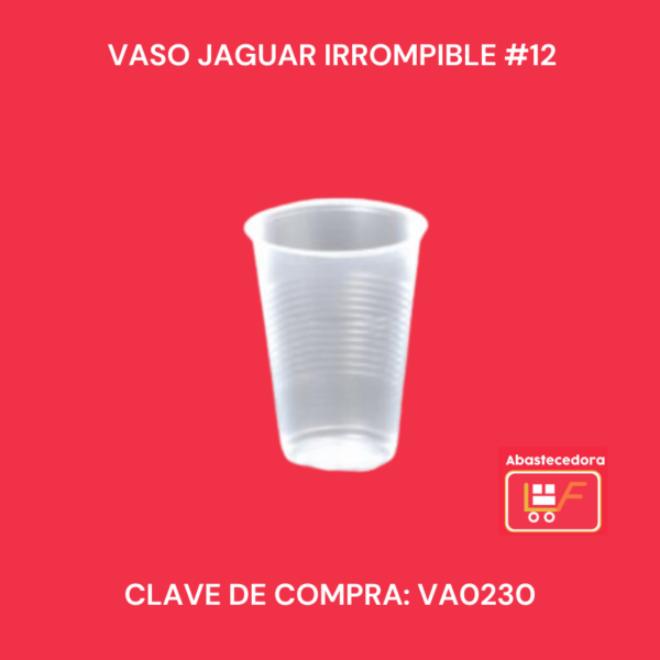 Vaso Jaguar Irrompible #12