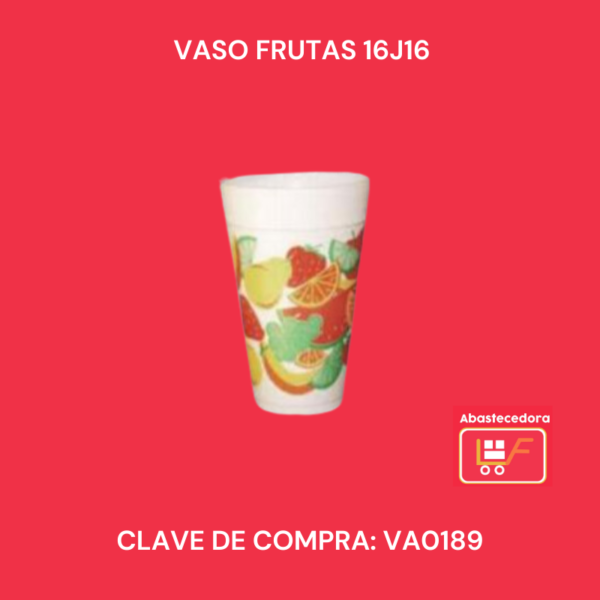 Vaso Frutas 16J16