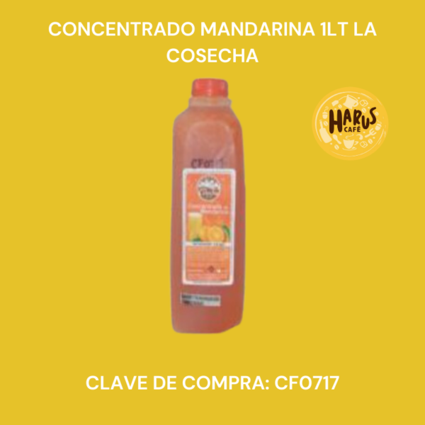 Concentrado Mandarina 1Lt La Cosecha