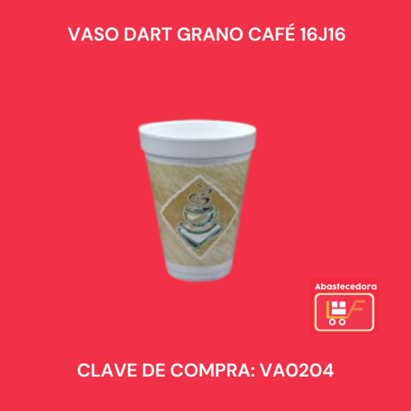 Vaso Dart Grano Café 16J16