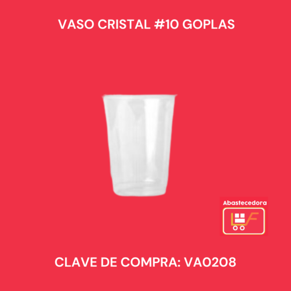 Vaso Cristal #10 Goplas