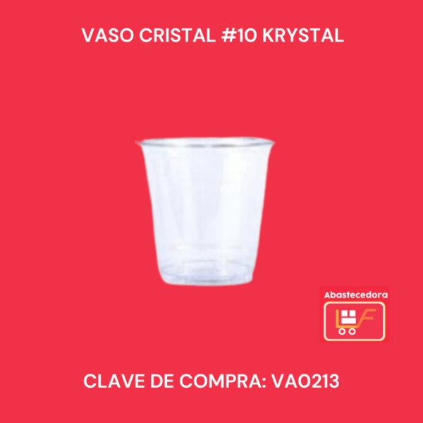 Vaso Cristal #10 Krystal