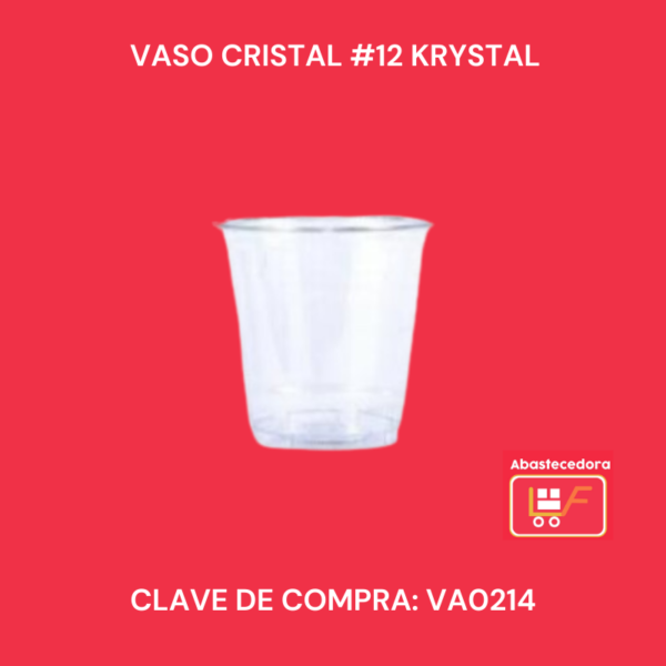 Vaso Cristal #12 Krystal