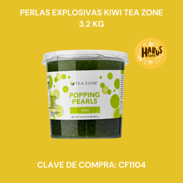Perlas Explosivas Kiwi Tea Zone 3.2 kg