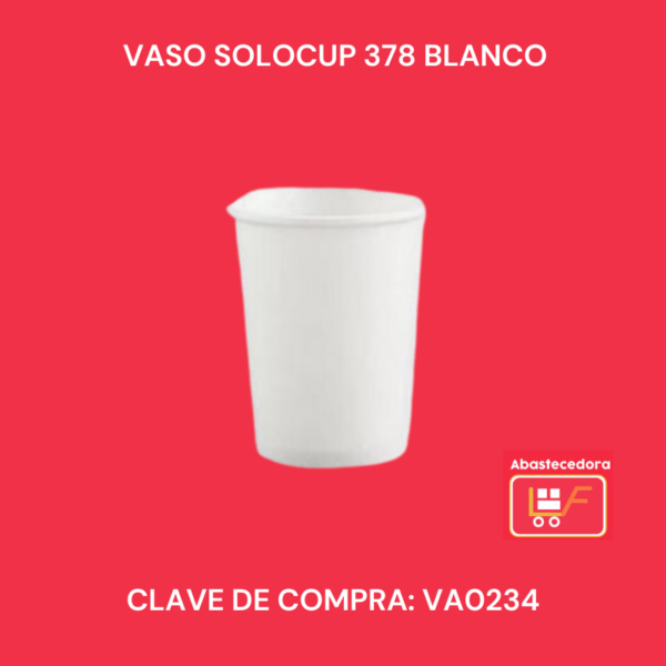 Vaso Solocup 378 Blanco