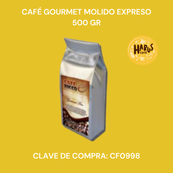 Café Gourmet Molido Expreso 500 gr