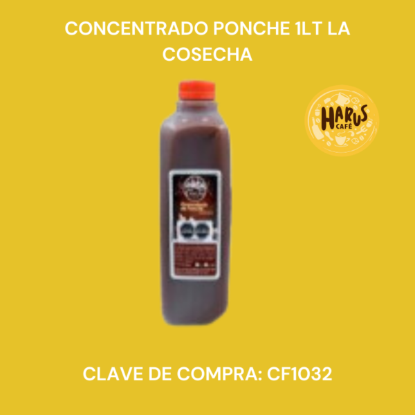 Concentrado Ponche 1Lt La Cosecha