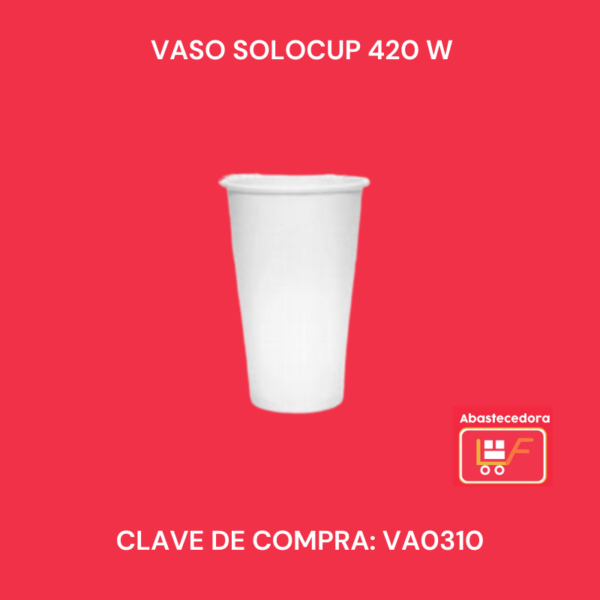 Vaso Solocup 420W