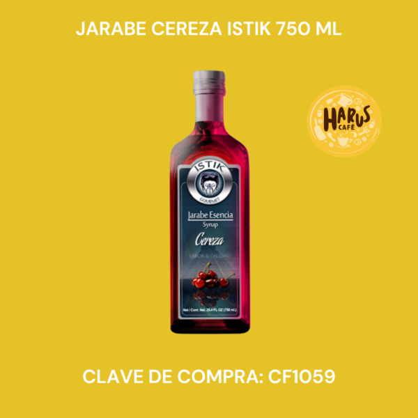 Jarabe Cereza Istik 750 ml
