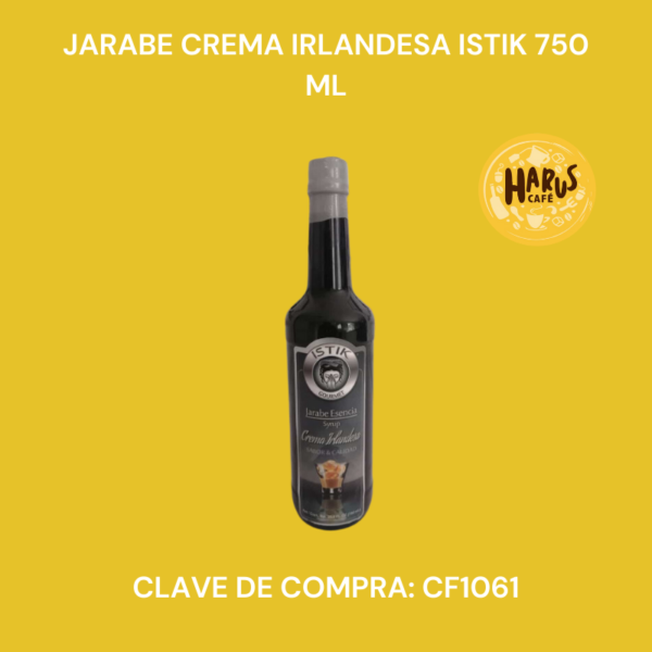 Jarabe Crema Irlandesa Istik 750ml