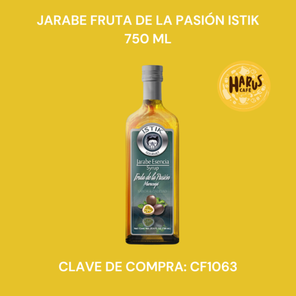 Jarabe Fruta de la Pasión Istik 750 ml